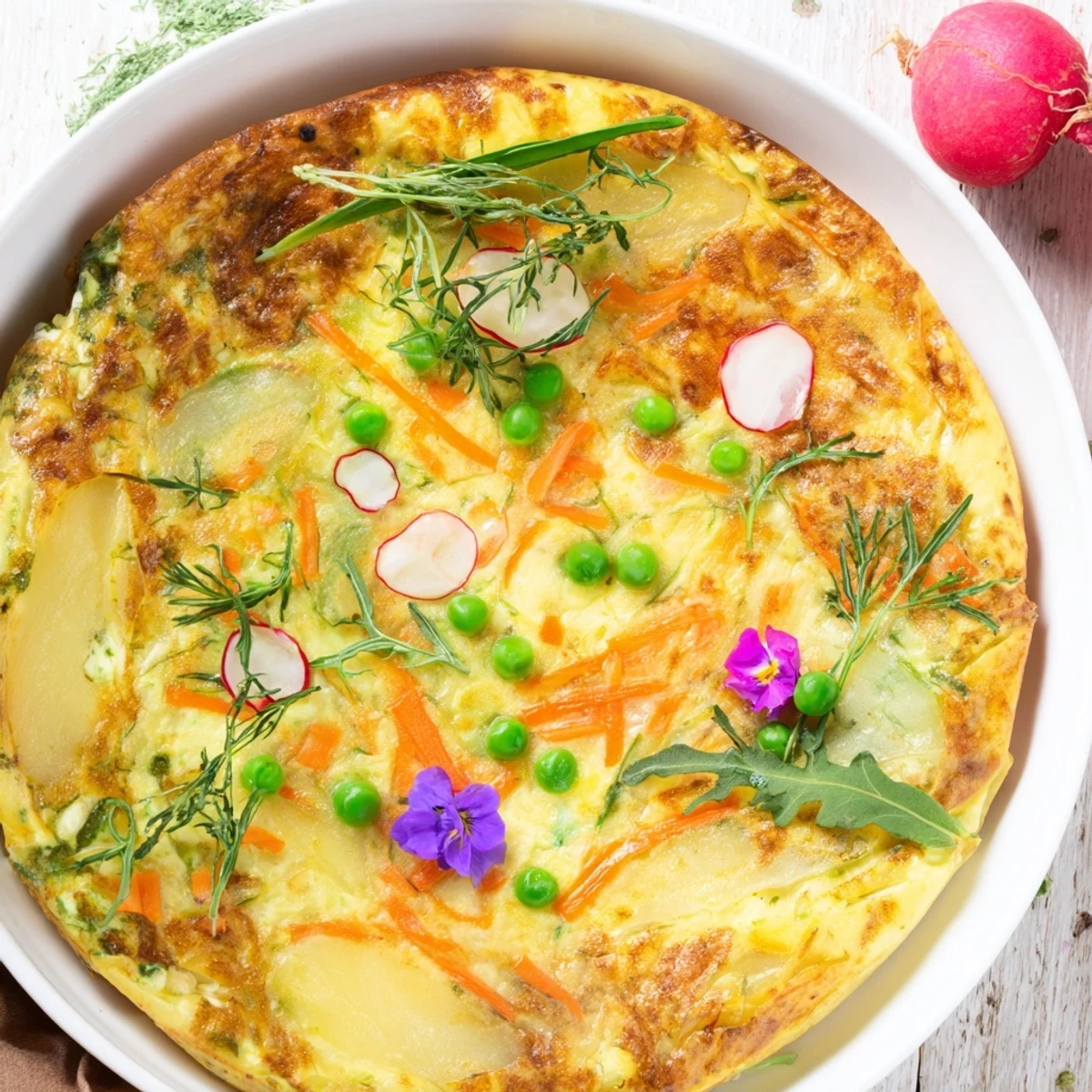 Bright and inviting, these fresh meadow-inspired garden vegetable tartines are perfect for a light vegetarian lunch.