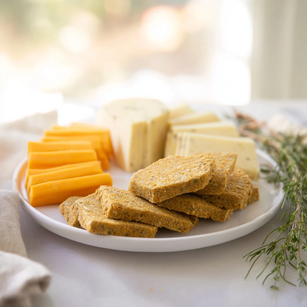 Perfectly arranged dill pickles and cheese, a vibrant and easy American appetizer to enjoy.