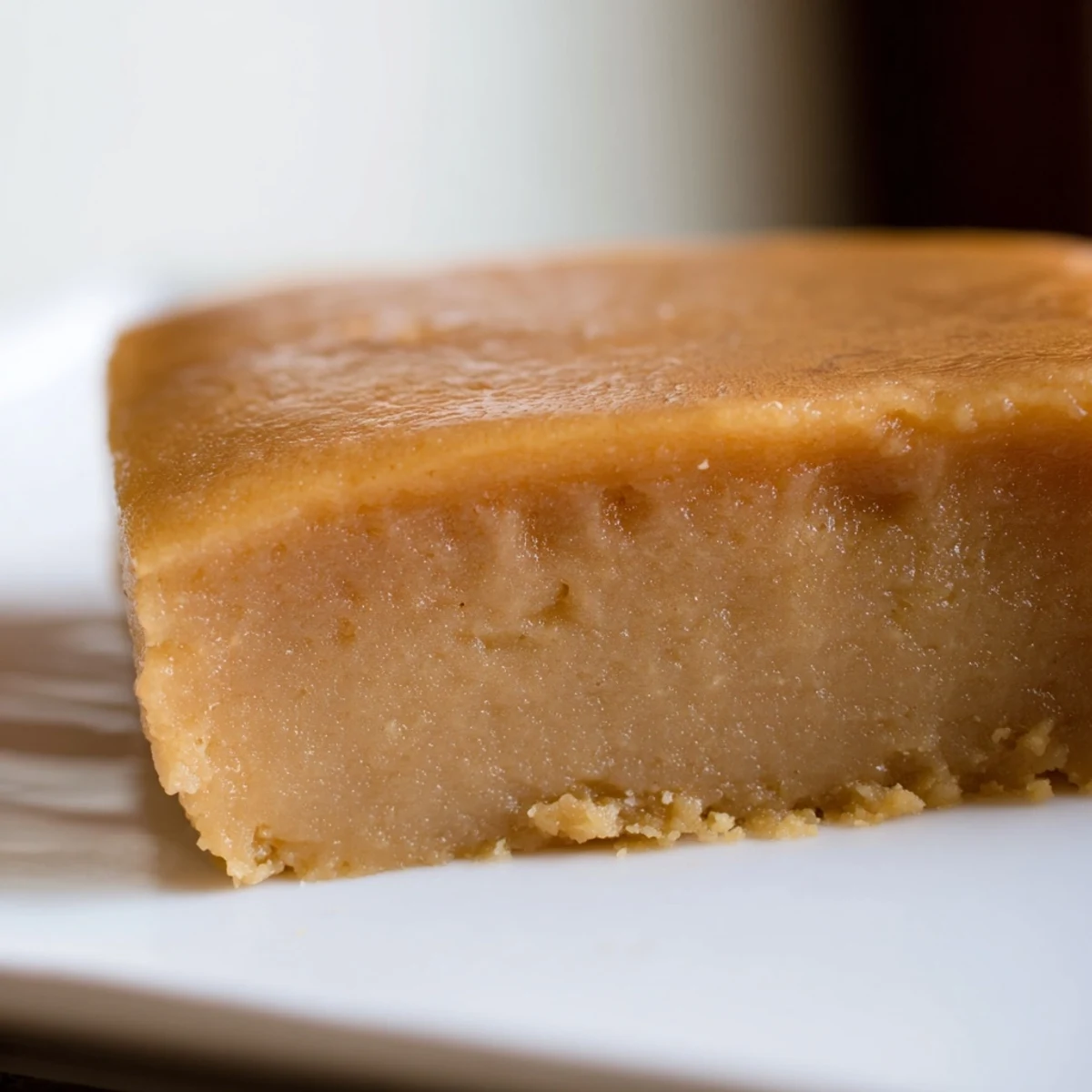Moist and delicious, a freshly baked Peanut Butter Mochi Cake, perfect for your next dessert craving.