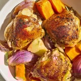 Savory Honey-Glazed Chicken with Roasted Root Vegetables, vibrant colors and enticing aromas for autumn.