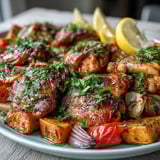 Chicken and Sweet Potato Traybake