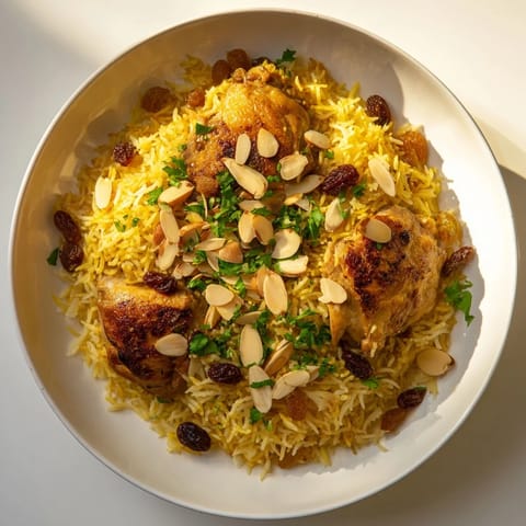 Saffron Chicken Rice Pilaf