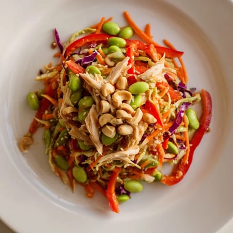 Edamame Crunch Chicken Salad