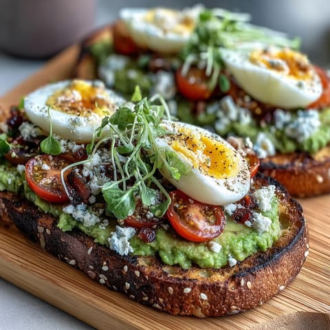 Spring Brunch Avocado Toast