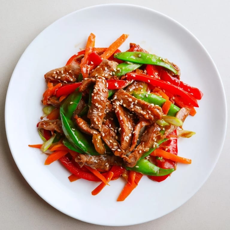 Enjoy the delicious, umami flavors of this quick and easy sweet teriyaki pork stir-fry recipe.