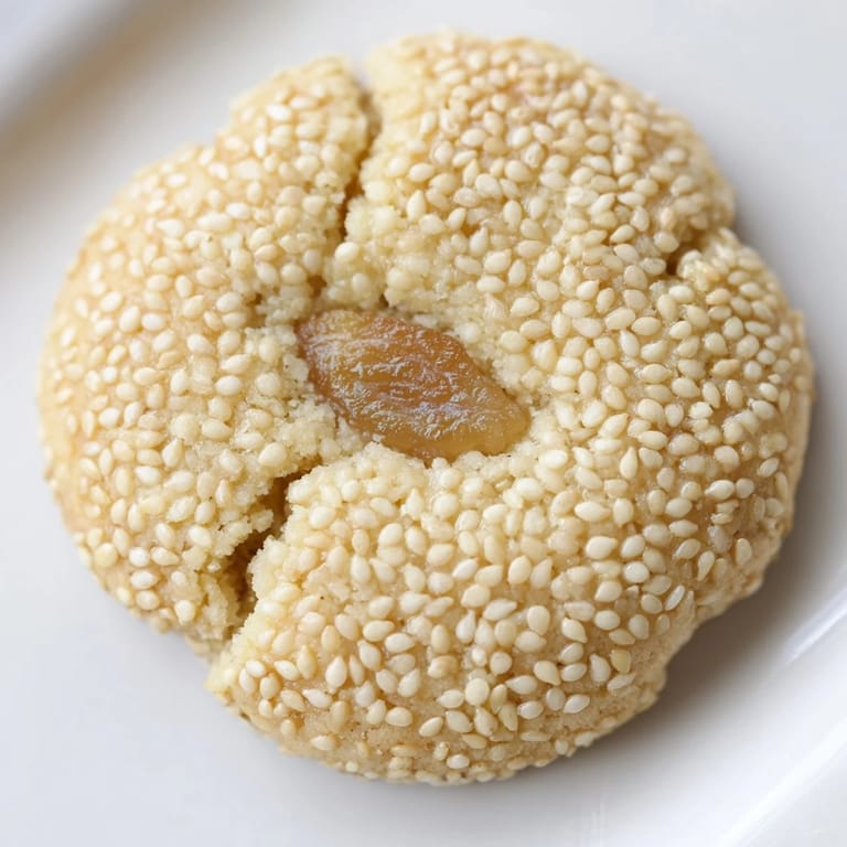 A close-up of beautifully decorated Palestinian Kahk cookies, freshly baked and ready to enjoy with coffee.